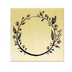 Rubber stamp - Wreath A