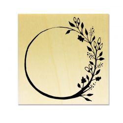 Rubber stamp - Wreath A
