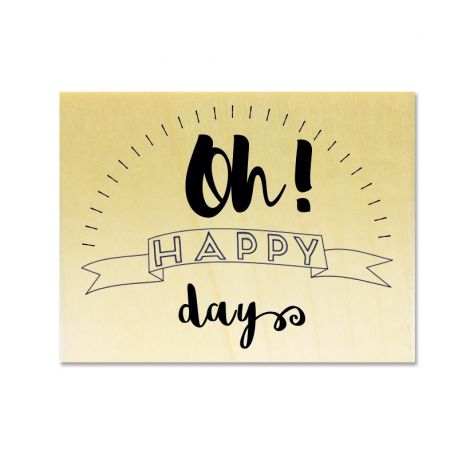Rubber stamp - Gwen Scrap Collection 3 - Oh ! happy days 