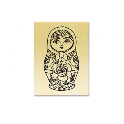 Rubber stamp - Russian doll