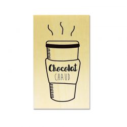 Rubber stamp - Gwen Scrap Collection 6 - Hot Chocolate