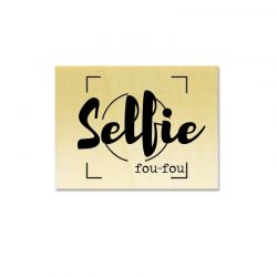 Rubber stamp - Gwen Scrap Collection 2- Selfie fou-fou