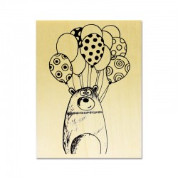Rubber stamp - Clémence G : Ours Ballon