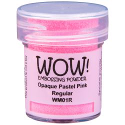 Poudre à embosser Wow - Opaque Paste Pink - Rose pastel