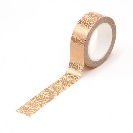 Masking Tape Foil Tape - motifs flocons cuivrés